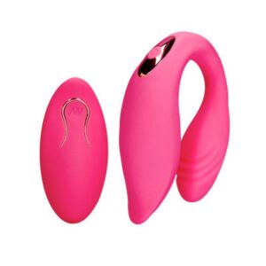 Loveline – Vibratore di coppia con telecomando wild strawberry Loveline – Vibratore di coppia con telecomando wild strawberry