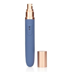 Loveline – Vibratore da viaggio con scomparto per il lubrificante blue horizon Loveline – Vibratore da viaggio con scomparto per il lubrificante blue horizon