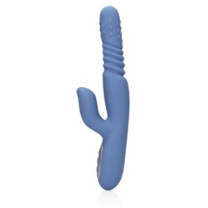 Loveline – Vibratore con perle rotanti e spinta rabbit blue nova Loveline – Vibratore con perle rotanti e spinta rabbit blue nova
