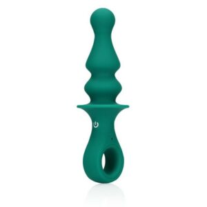 Loveline – Plug anale pedone con vibrazione peacock plume Loveline – Plug anale pedone con vibrazione peacock plume