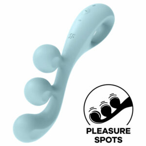 Satisfyer – Multi vibratore tri ball 2 blu