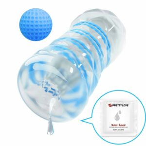 Pretty Love – Piccolo masturbatore con spirali blu Pretty Love – Piccolo masturbatore con spirali blu