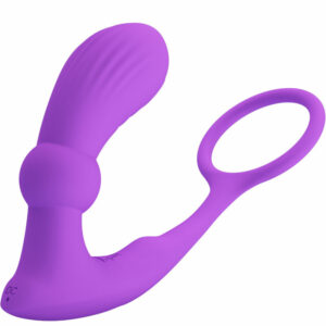 Pretty Love – Anello warren e vibratore anale viola Pretty Love – Anello warren e vibratore anale viola