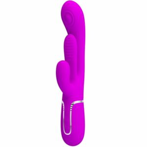 Pretty Love – Shania vibratore triplo coniglio multifunzione rosa Pretty Love – Shania vibratore triplo coniglio multifunzione rosa