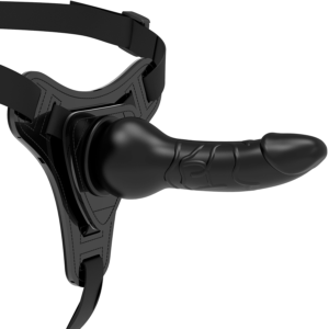 Fetish Submissive Harness – Silicone nero realistico 16 cm Fetish Submissive Harness – Silicone nero realistico 16 cm
